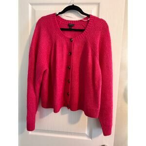 EUC Torrid pink cardigan